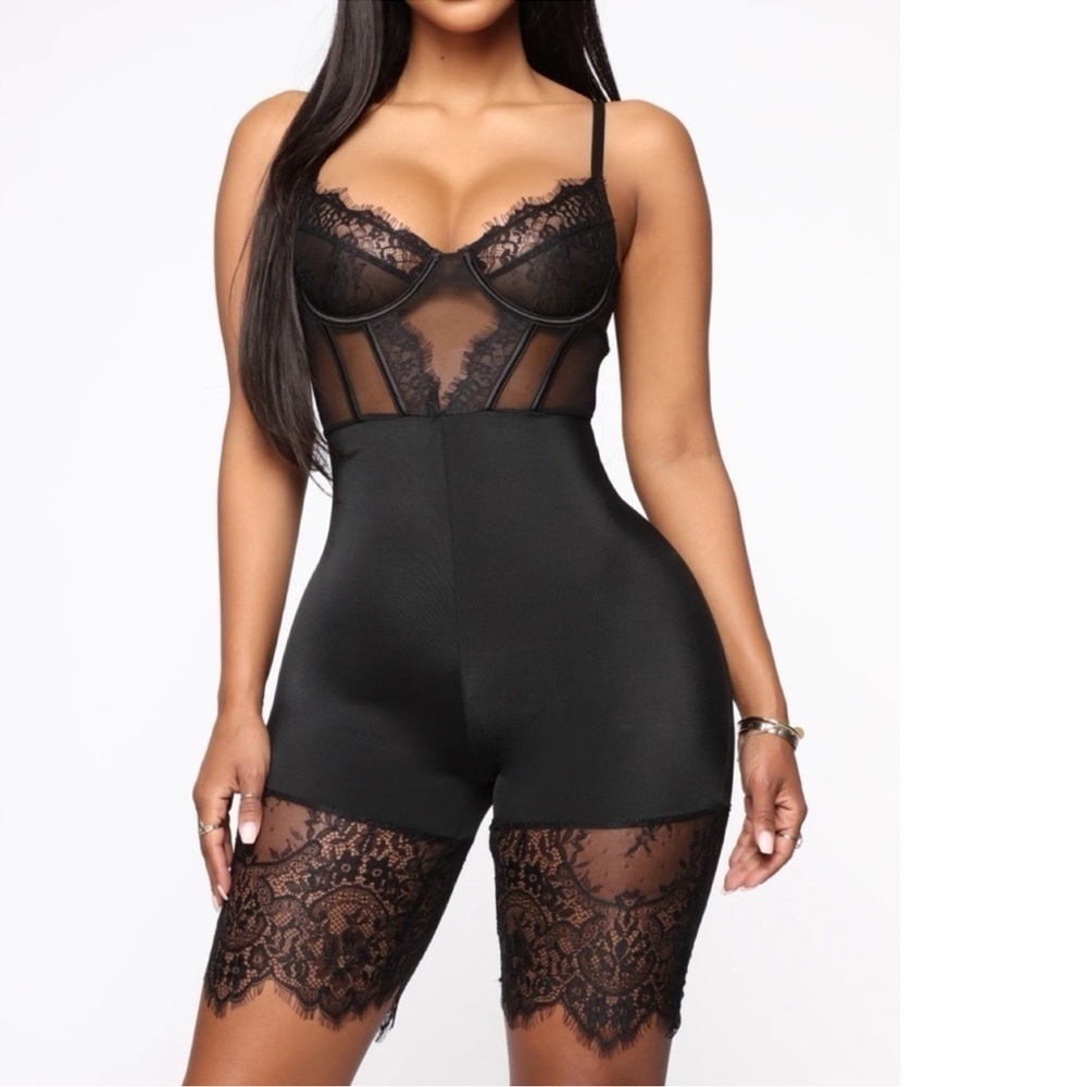 NWT TIC TOC | Lace Romper Bodysuit